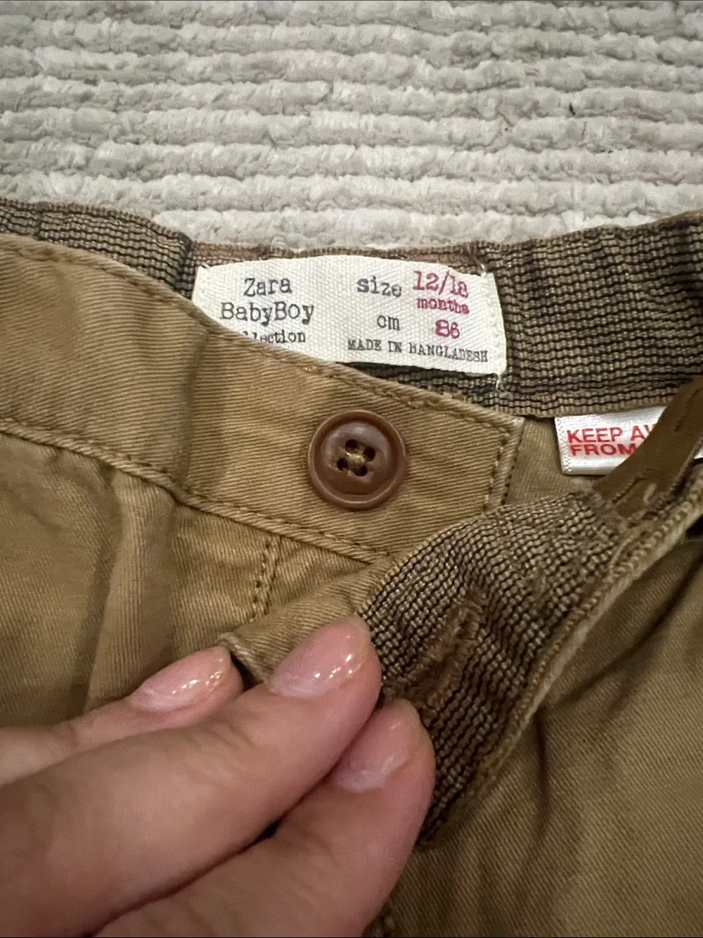 Zara classic tan